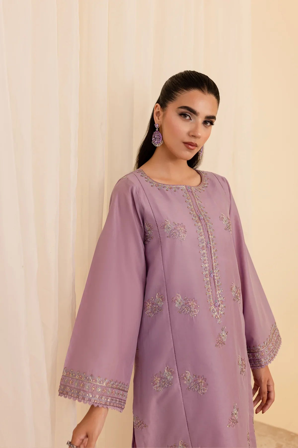 Hiera 2Pc - Embroidered Lawn Dress