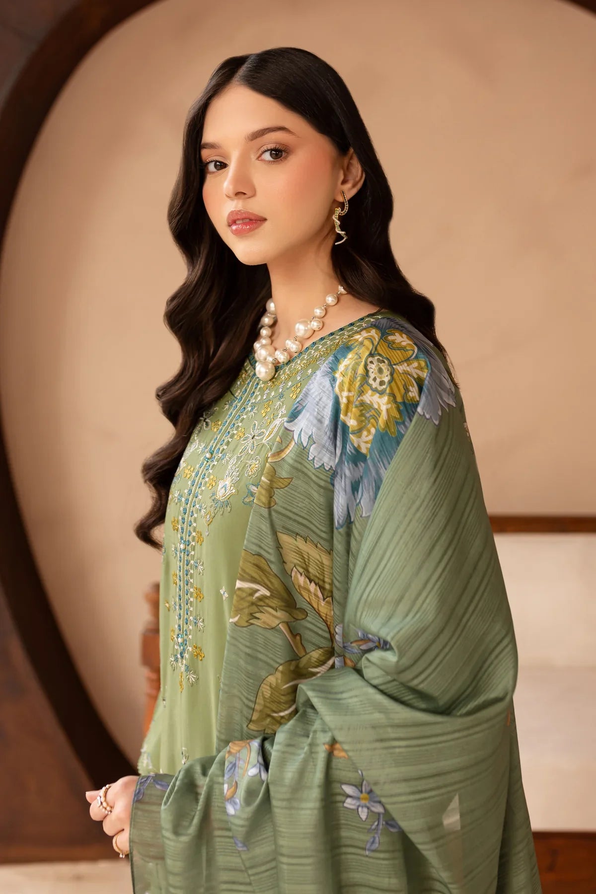 Ireland 3PC Embroidered Lawn Dress