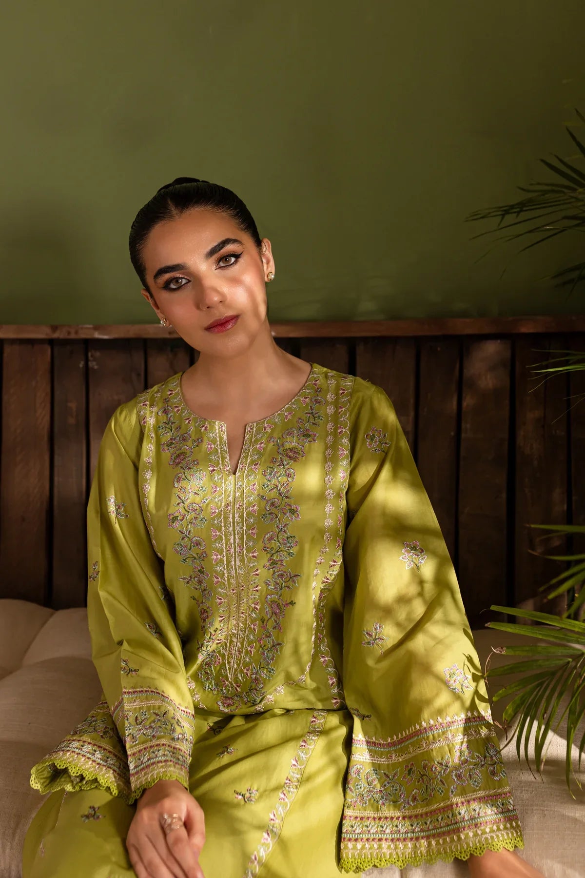 Jimmy 2Pc - Embroidered Lawn Dress
