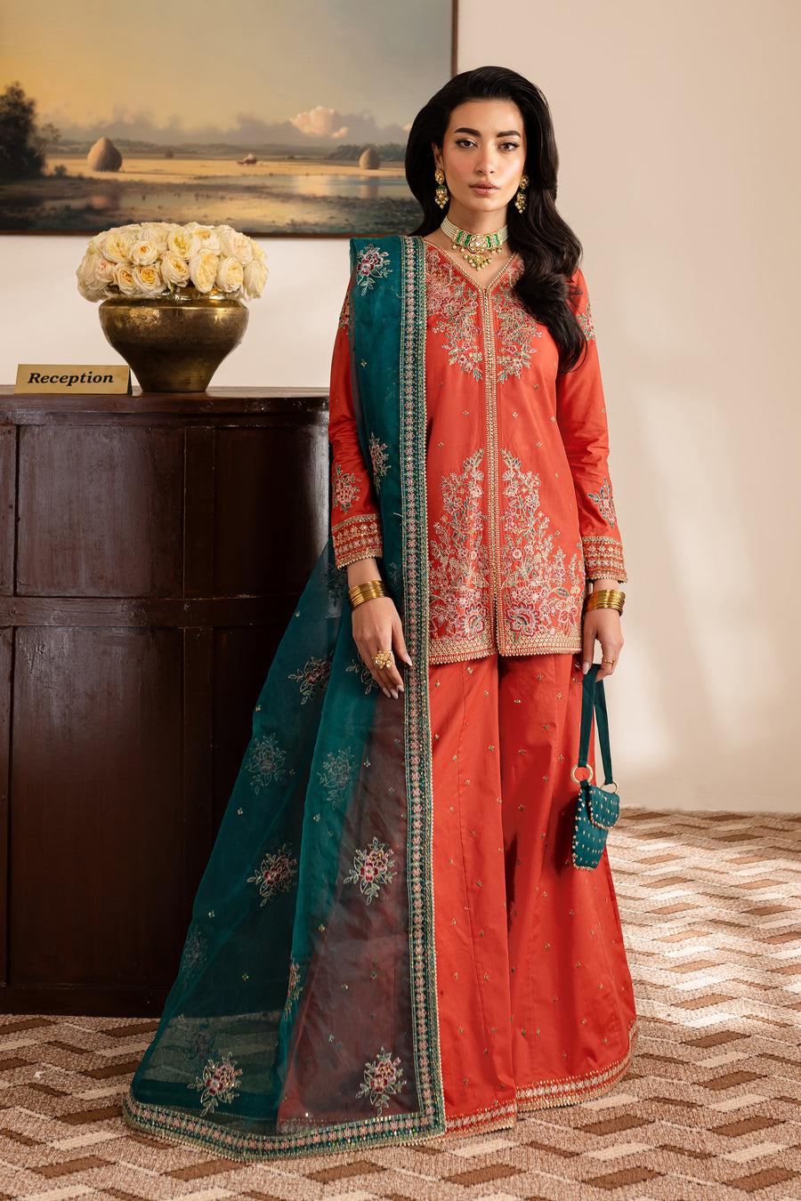 Dalisay Bloom – 3pc Embroidered Luxe Pret