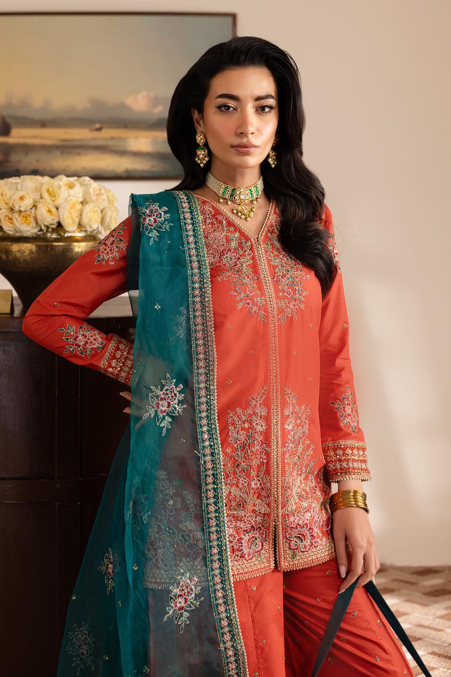 Dalisay Bloom – 3pc Embroidered Luxe Pret