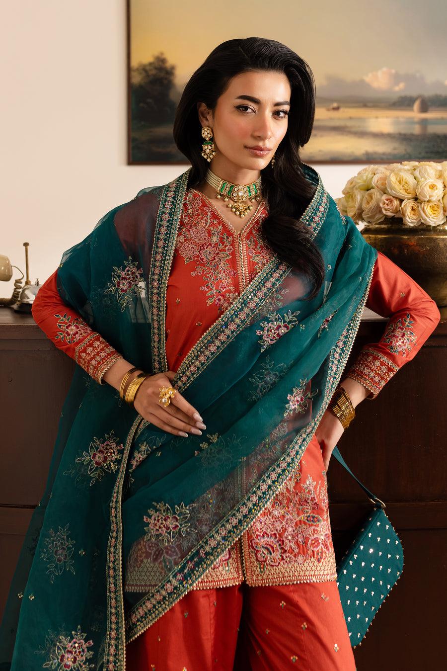Dalisay Bloom – 3pc Embroidered Luxe Pret