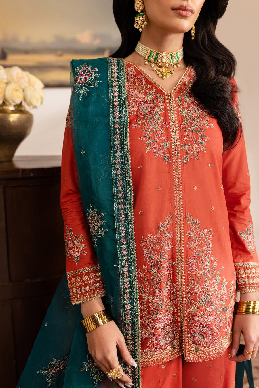 Dalisay Bloom – 3pc Embroidered Luxe Pret