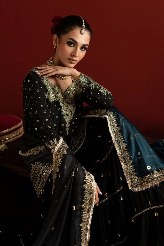 Kiran 3Pc - Embroidered Georgette Luxe Pret